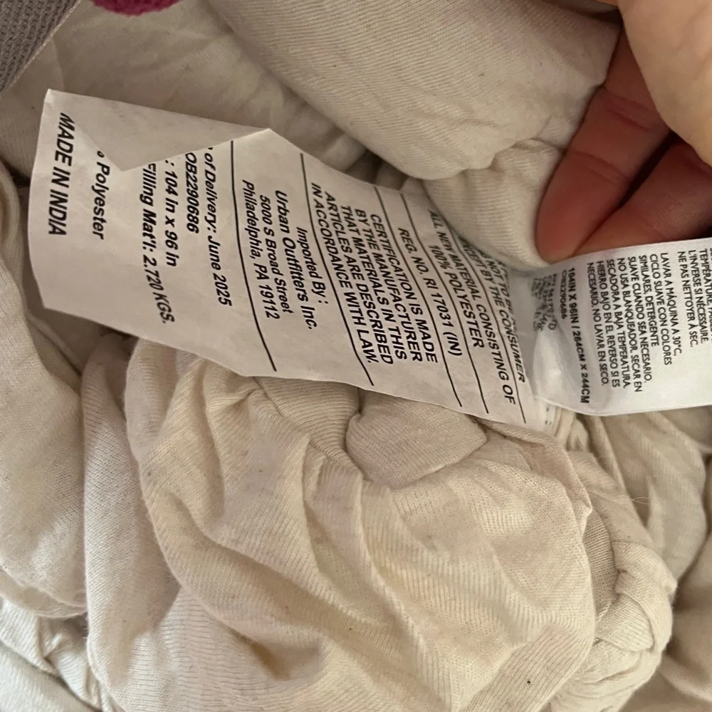 Anthropologie Brooke Heathered Jersey Cotton Quilt NWT